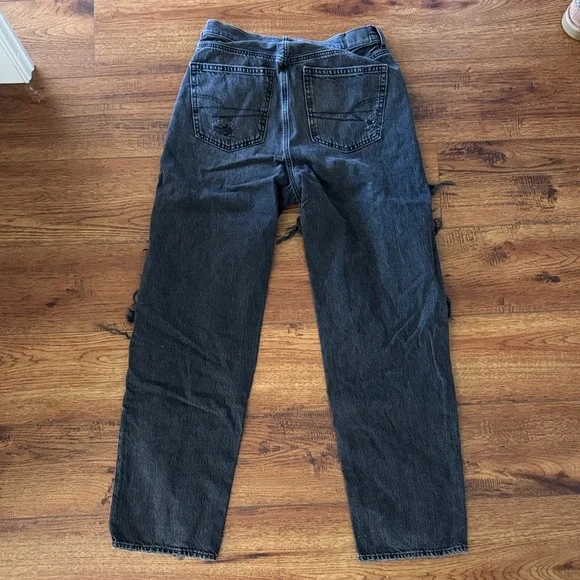 Black Ripped Baggy jeans - Picture 5 of 8